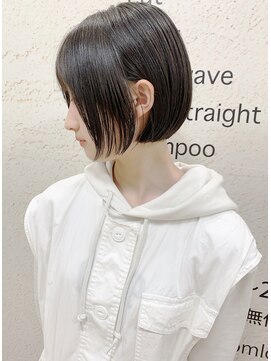 モリオ フロム ロンドン サッポロファクトリー店(morio FROM LONDON) 【morio札幌】札幌ショート　大人かわいい黒髪丸みショートボブ