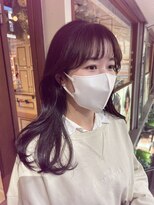 ネオリーブ クタ 町田店(Neolive kuta)&nbsp;韓国風フェイスレイヤー×グレージュ【町田/町田駅】