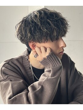 マール 矢場町(MARL) メンズ波巻きスパイラルパーマ
