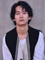 エイチ(H eitf) 【Hエイチ原宿/tatsuya】外国人風ウルフ『グレージュ』