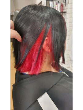 ヘアーズ ベリー 小林店(hairs BERRY) インナーカラー