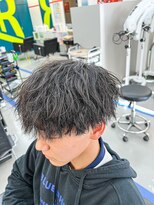 ダズルヘアラッシュ(DAZZLE hair RUSH)&nbsp;波巻きスパイラルパーマ(緩め)！