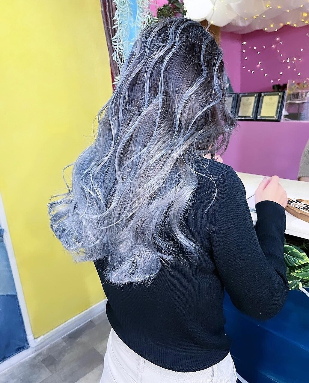 TAL'KE武庫之荘/バレイヤージュ×ブルーシルバー_230_：L197224798