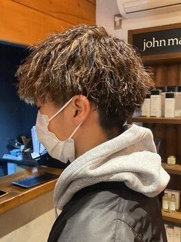 リドルヘアー 石井町店(Riddle HAIR)の写真/【石井町】トレンド先取り☆"パーマ""カラー"は最旬Styleが得意なRiddle石井にお任せ!＜メンズクーポン有＞