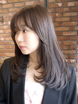 ボコカ(bococa) 【macana指名】レイヤーカット 顔周りカット ブラウン ベージュ