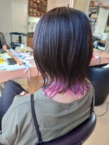 シャンプーボーイ 佐世保駅前店(SHAMPOO BOY)&nbsp;インナーパープル　佐世保美容室　シャンプーボーイ佐世保駅前店