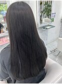 縮毛矯正スタイル