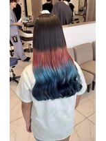 アッシュ 新杉田店(Ash)&nbsp;中村が使う高発色3色を使ったグラデーションカラー！