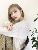 ミリ(mm)&nbsp;【mm】森谷＊顎ラインボブ＊ハイトーン