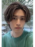 韓国ニュアンスセンターパートハイライトバレイヤージュ