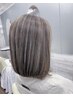カット＋ハイライト＋全体カラー　￥12000~