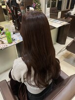 フォルテ 草薙店&nbsp;ピンクラベンダーブラウン　韓国スタイル　西村ひより