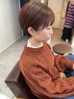 ルフテ(LOFTE) 丸みショート×ピンクブラウン☆