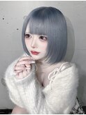 髪質改善/ハイトーン/ブルー