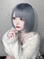 ドットハリス(.Hallis)&nbsp;髪質改善/ハイトーン/ブルー