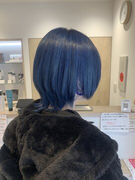 アズールサン 草加西口店(azule-sun) ダブルカラー,ネイビーブルー,夏カラー【草加】