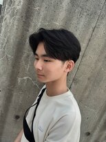 ブランシェ 西松山店&nbsp;フェザーショートセンターパートフェザーパーマ