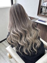 ベルヘアーデザイン 堺東(Belle hair Design)&nbsp;バレイヤージュ/外国人風/レイヤーカット/堺東