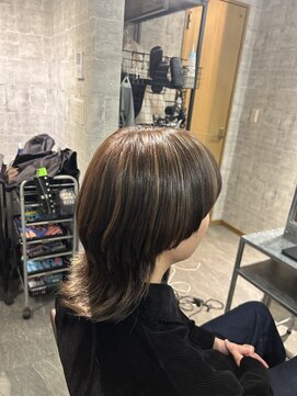 ダブ(DAB) 【鹿沼美容室/イルミナカラー/インナーカラー/白髪ぼかし】