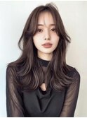 韓国風レイヤー×ショコラブラウン