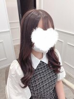 リルミー ミュエナ 大須 矢場町(Lilme myuena)&nbsp;冬にオススメ艶カラー＊チョコレートピンク＊新井
