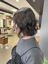 スタイル 茅ケ崎(STYLE)&nbsp;［風花］オリーブブラウンカラー／ニュアンスパーマ