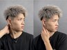 【ブリーチのダメージが気になる方に◎】メンズカット＋トリプルカラー＋ケア