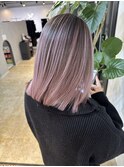 pink balayage