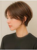 くびレイヤーエモージュ愛されショートボブ艶髪
