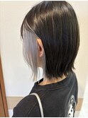 王道ボブ×インナーカラー