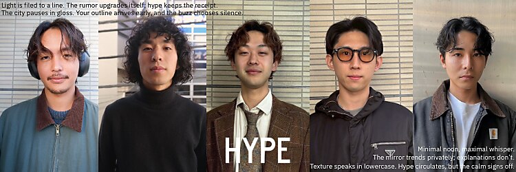 ハイプ(HYPE)のサロンヘッダー