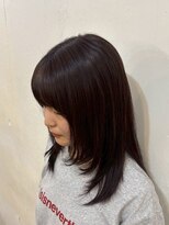 ファルベ(Farbe) 黒髪/オリーブグレー/小顔/ココアベージュ