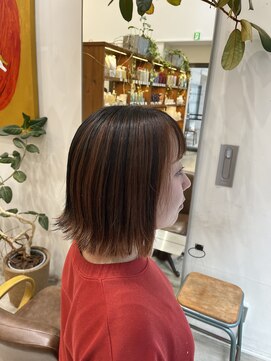 コクウ オーガニック(COQOO ORGANIC) 外ハネボブ&アンブレラカラー