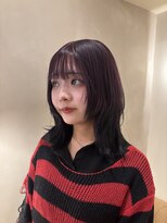 ラヴィズム 栄店(LUVISM)&nbsp;ミディアム/ボブ/レイヤー/ダブルカラー/顔周りカット/艶カラー