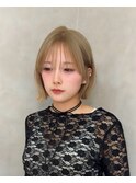 福岡ボブ/縮毛矯正/ぱつっとボブ/ボブ/髪質改善/レイヤーボブ