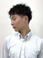 シロ 船橋(白silo)&nbsp;メンズ刈り上げルーズショートツイストスパイラルパーマ