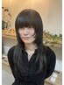 【毎朝のうねり、広がりから卒業】カット+縮毛矯正+marbb