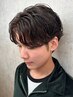 【メンズ限定】カット+ニュアンスパーマ+ナノバブル　￥11500