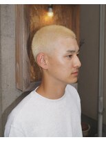 バーバーカリミチ(Barber karimichi)&nbsp;金髪ボウズ