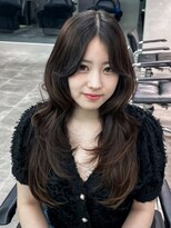 ジーニー 千葉(GENiE)&nbsp;ダークパープル/ハッシュカット/顔周り/千葉駅【高野優真】