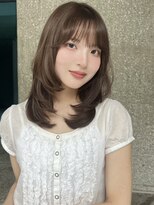 ローネス 表参道(LONESS)&nbsp;くびれレイヤーと透明感ベージュ