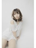 秋の撮影プロジェクトvol.05 やんわりミディアムエクステ