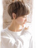 【+～ing 】耳かけのコンパクト丸みショート【柳沼くるみ】