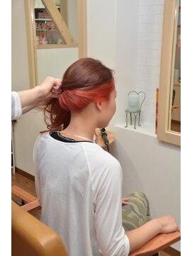 カーラヘアー(carla hair) ハーフカラー