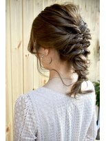 ブゾン(buZon)&nbsp;☆ツイストねじり編みおろし