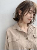 【GARDEN武田美奈】春の外ハネ軽めボブ