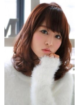 ラムデリカ(LUMDERICA) ナチュモテ系甘めミディ/横浜美容院ラムデリカYUKA