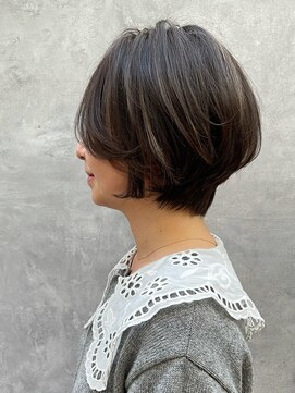 ピークアブー 表参道(PEEK-A-BOO) 【お客様フォト】ショートボブスタイル