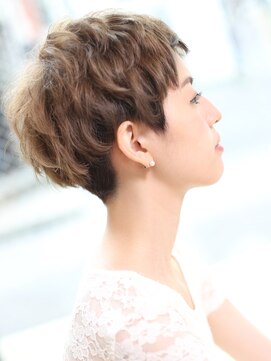 色花 ベージュブラウン