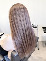 ナンバー(number+)&nbsp;透明感抜群♪ダブルカラーブリーチハイトーンピンクブラウン